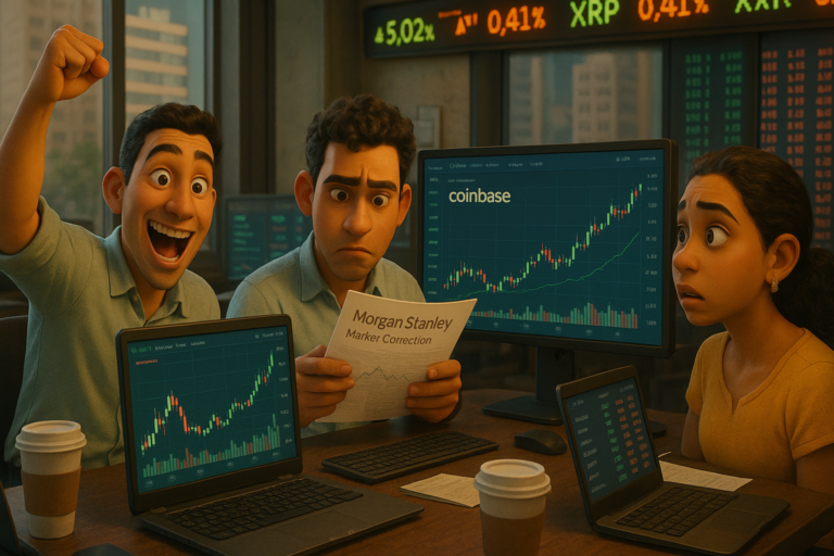 Esta ação mostra tendência de alta em meio ao alerta de queda em 30 dias do Morgan Stanley