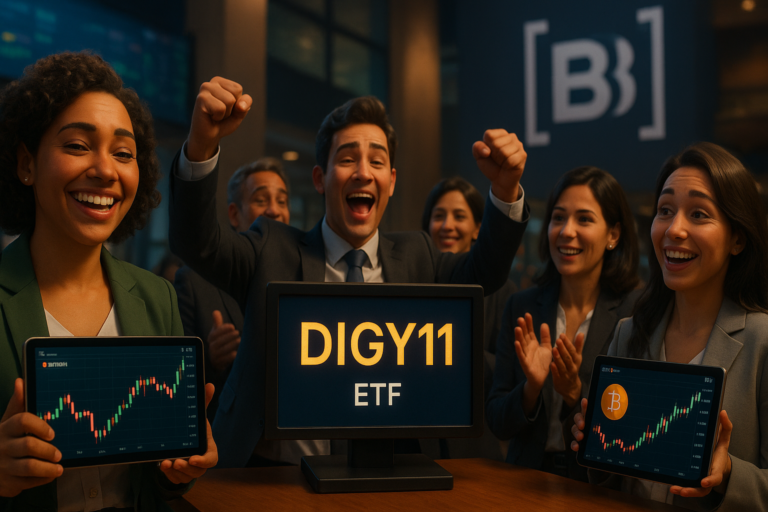 ETF ligado ao Bitcoin estreia na B3 com promessa de renda mensal em reais