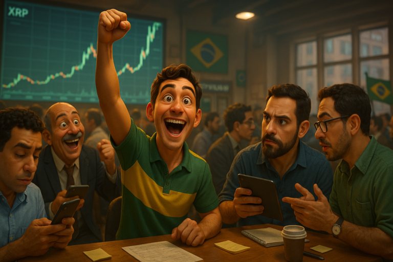 XRP rebounds after CLARITY Act fails and rises 7%