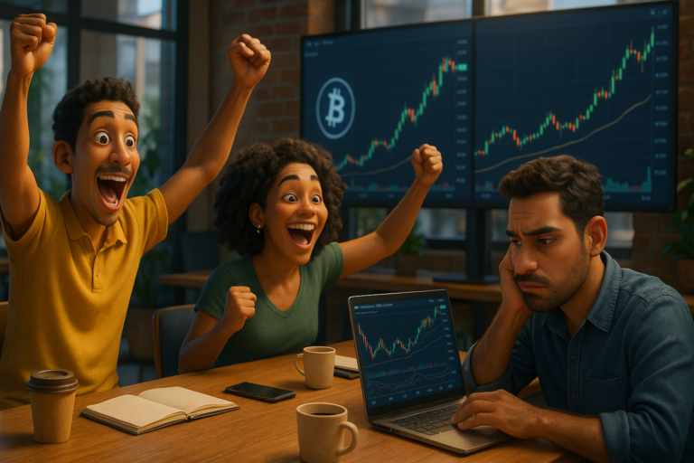 Bitcoin atinge maior alta em 7 meses com indicador no topo, mas 2 sinais ainda indicam cautela