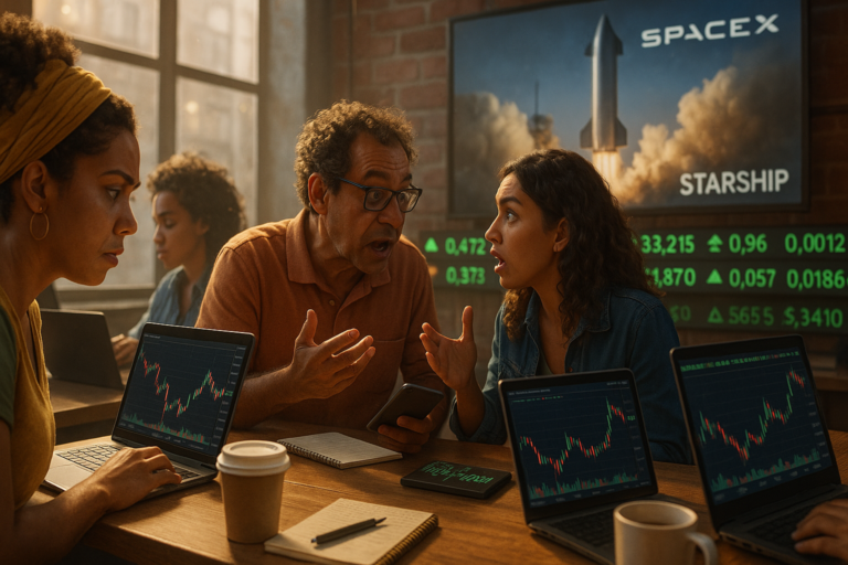 Por que as ações da SpaceX caíram 4% dias antes do maior voo do Starship?