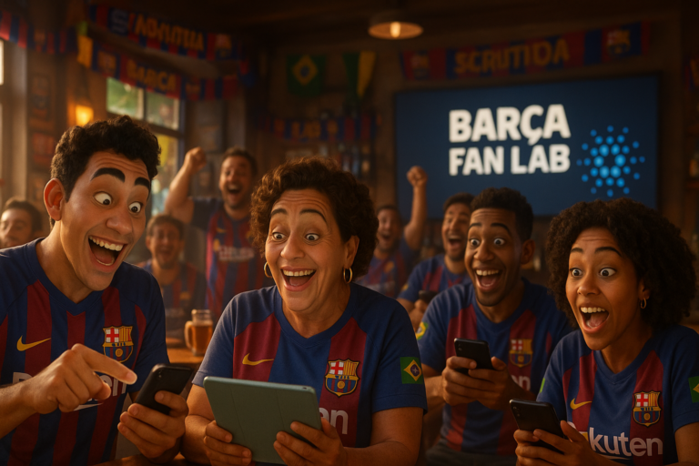 FC Barcelona lança ‘Barça Fan Lab’ em parceria com a Cardano: do que se trata?
