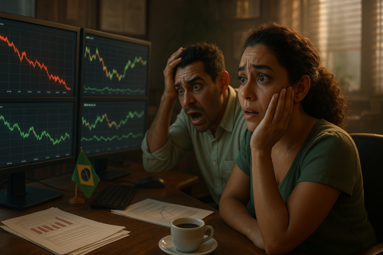 Ouro e prata perdem US$ 1 trilhão em um dia com alta dos juros; impacto no mercado cripto