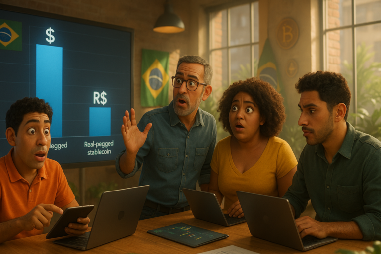 Mercado de stablecoins em dólar é mais de 2 mil vezes maior que o do real