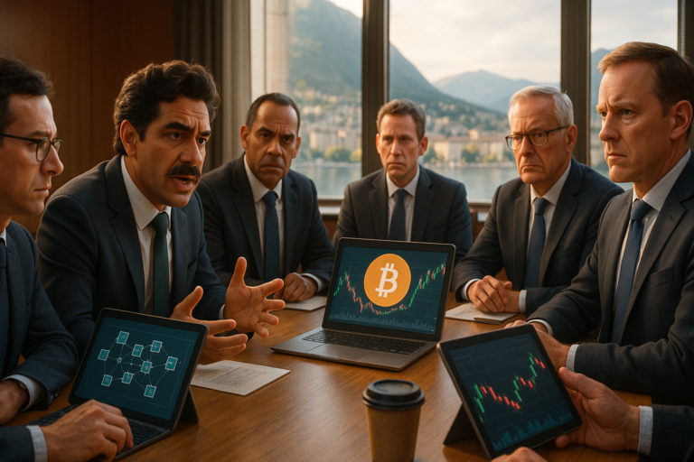 Bitcoin could become collateral for the financial system, says CEO in Lugano