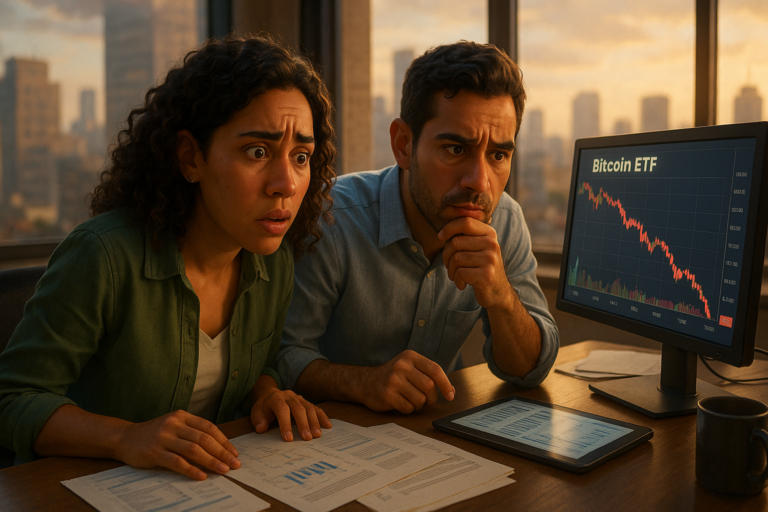 Investidores retiram US$ 635 milhões de ETFs de Bitcoin antes do preço habitual de venda