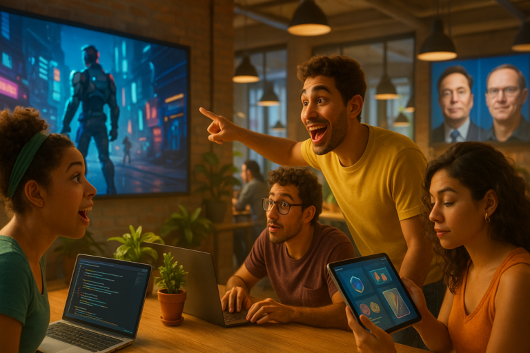Juegos con IA inaugurarán una nueva era dorada, dice Elon Musk